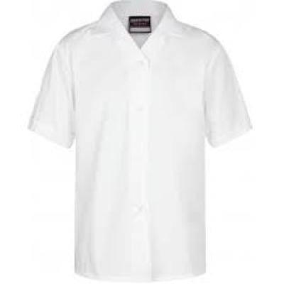 White Blouses Short Sleeved 8/30